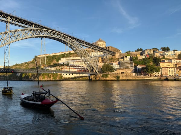 Ein Somnerabend in Porto