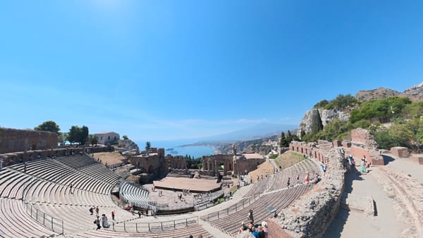 Taormina – Theater, Granita und ein Blick zum Ätna